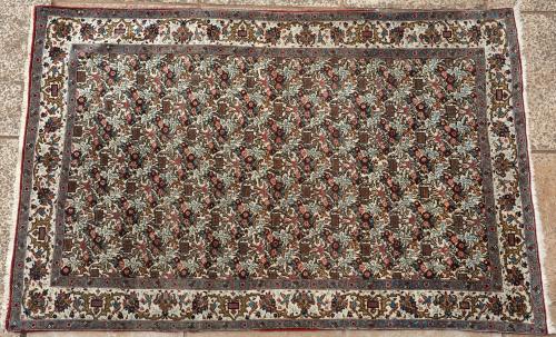 Old Qum or Ghom Persian rug