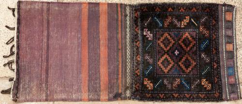 Old Baluch Afghan or East Persian tribal storage bag