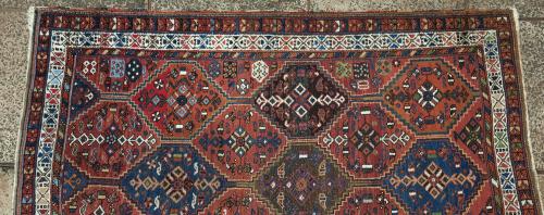 Antique Afshar Persian tribal rug