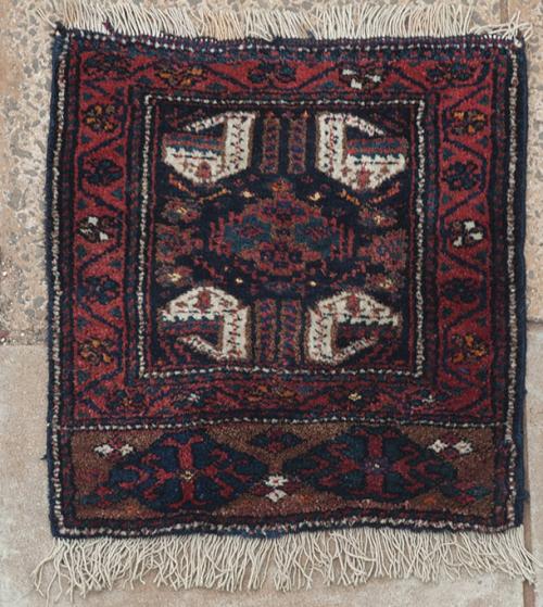 Antique Qashqa'i tribal Persian storage bag