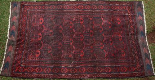 Antique Chakansur Baluch Afghan main Carpet