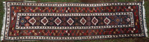 Antique Azerbaijan Caucasian Runner