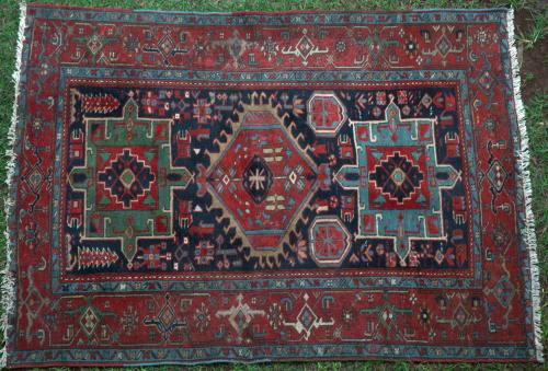 Antique Karadja Persian Rug