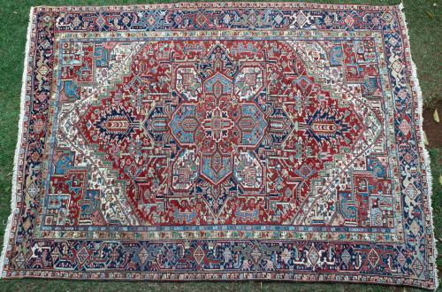 Old Heriz Persian Carpet