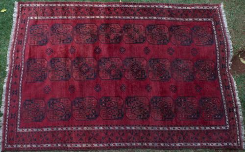 Old Afghan Ersari Carpet