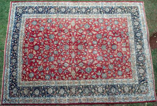 Old Yadz Persian Carpet