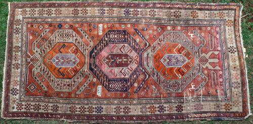 Antique Lenkoran Talish Azerbaijan Caucasian Rug