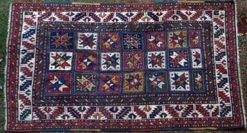 Antique Kazak Caucasian Rug