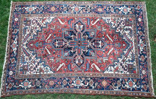 Old Heriz Persian Carpet