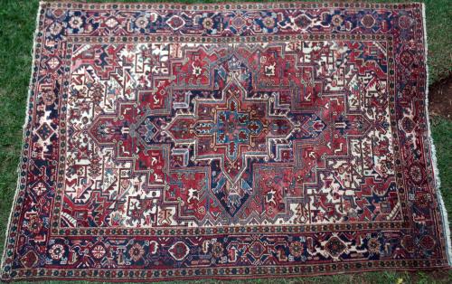 Old Heriz Persian Carpet