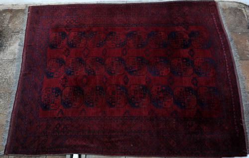 Old Afghan Ersari Carpet