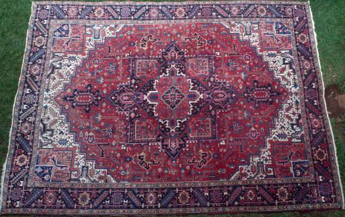 Old Heriz Persian Carpet