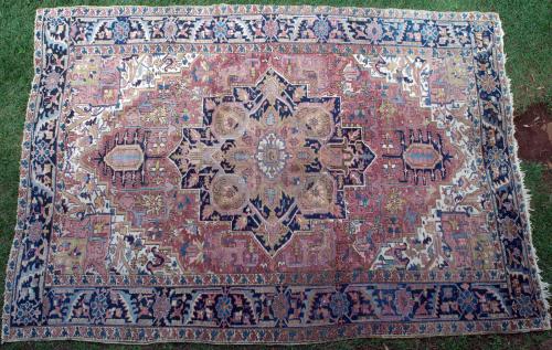 Antique Heriz Persian Carpet