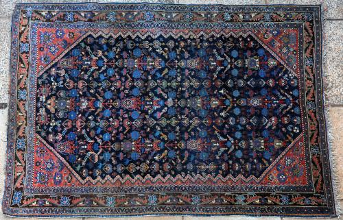 Antique or old Qashqa'i (?) tribal Persian rug