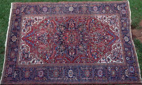 Old Heriz Persian Carpet