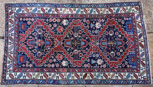 Antique Kazak Caucasian Rug