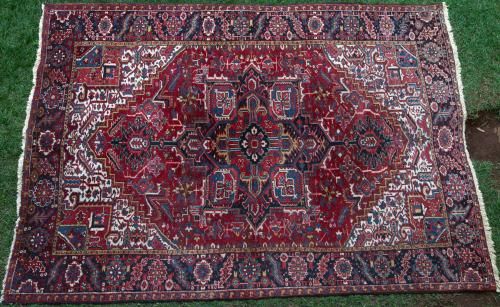 Old Heriz Persian Carpet