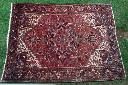 Old Heriz Persian Carpet