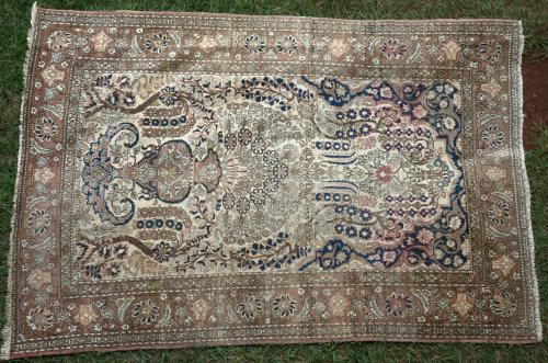 Antique Persian Isphahan one of pair
