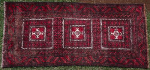 Old Baluch Tribal Rug Afghan