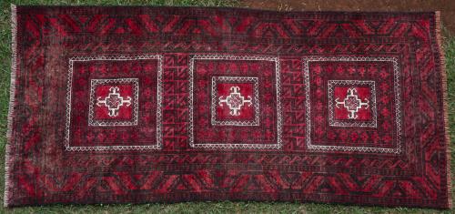 Old Baluch Tribal Rug Afghan