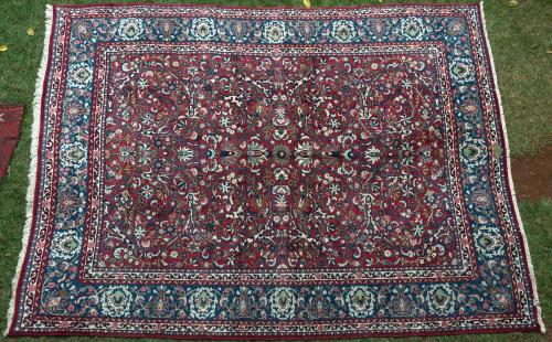 Old Mashad Khorossan Persian Carpet