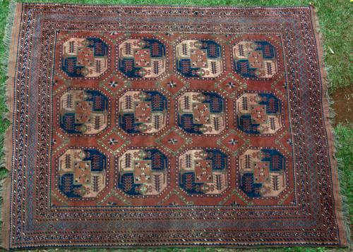 Old Ersari Afghan Main Carpet