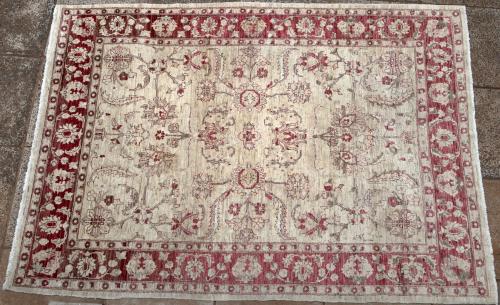 Afghan Chobi Ziegler Persian design carpet