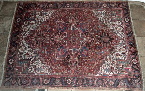 Old Heriz Persian Carpet