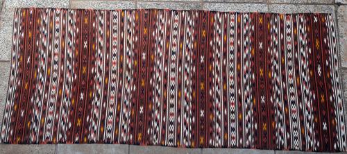 Antique Kashgari Turkoman Kilim