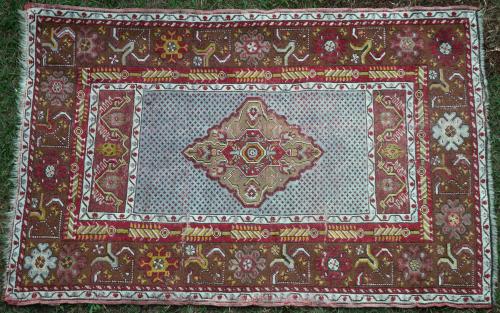 Old Turkish Anatolian Ghiordes or Dazkiri Rug