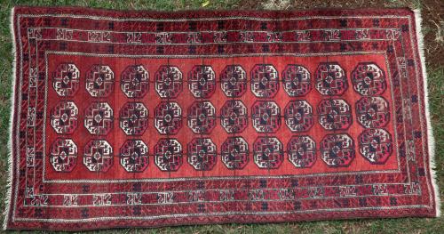 Old Baluch Tribal Rug Afghan