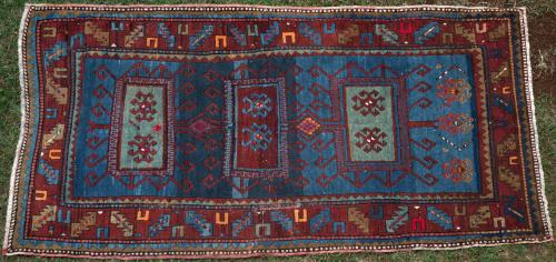 Antique Kazak Caucasian Rug