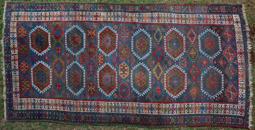 Antique Kurdish Persian Tribal Rug