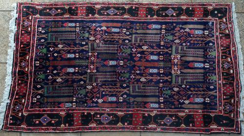 Old Hamadan Persian Rug