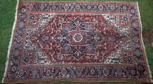 Old Heriz Persian Carpet