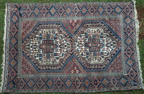 Old Afshar Tribal Persian Rug