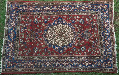 Old Isphahan Persian Rug