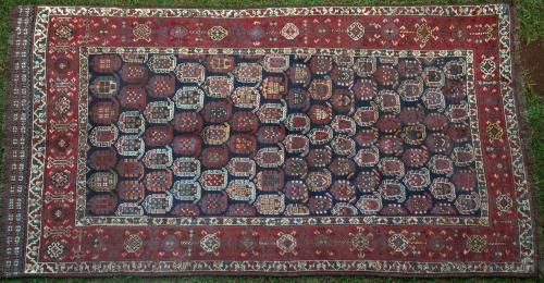 Antique Khila Chila Baku Caucasian rug