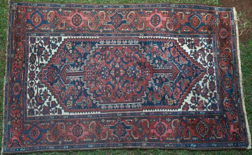 Old Bidjar Kurdish Persian Rug