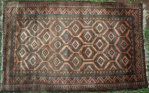 Antique Baluch Afghan Rug