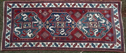 Antique Chondzoresk Karabagh Caucasian Rug