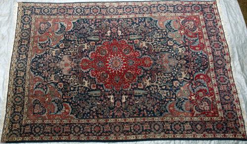 Old or antique Tabriz Persian Rug