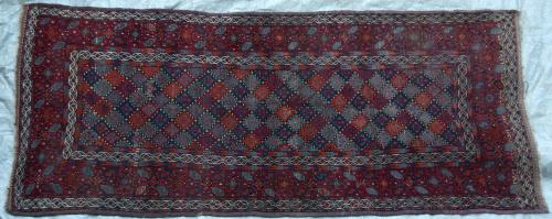 Antique Baluch Taimuri Mushwani Tribal Runner Persia