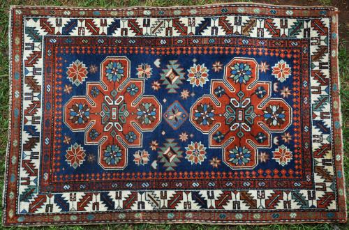 Antique Kazak Caucasian Rug