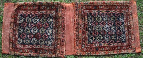 Antique Daghestan Caucasian possibly Kurdish saddle-bag