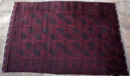 Old Afghan Ersari Carpet