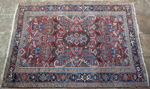 Old Heriz Persian Carpet