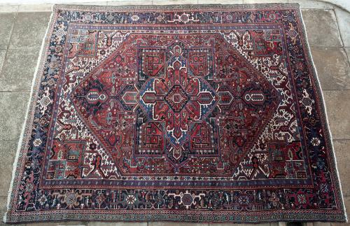 Old Heriz Persian Carpet