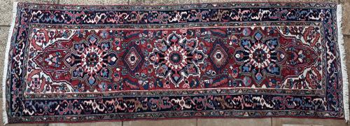 Old Heriz Persian Runner
